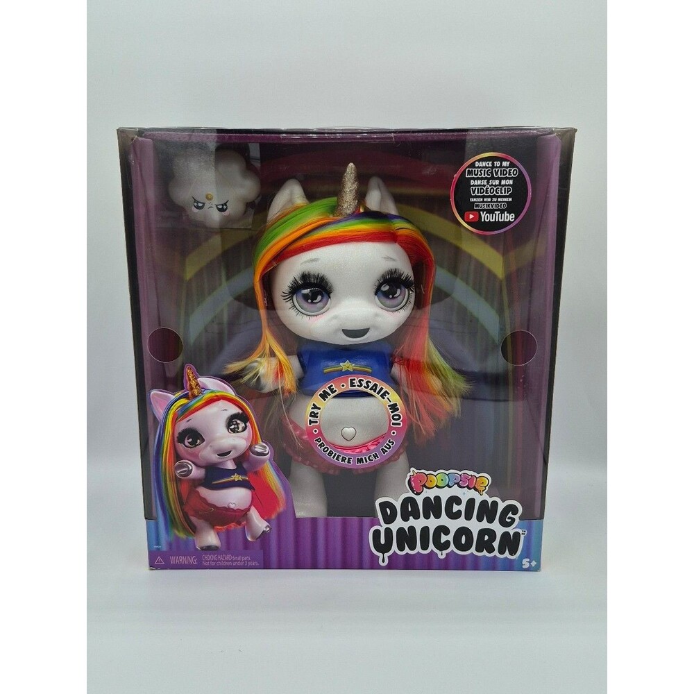 Poopsie Dancing Unicorn Rainbow Brightstar Singing Dancing Doll New